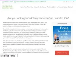 Sites similar to sanleandrochiropractors.com