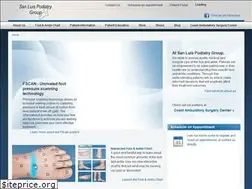 Sites similar to sanluispodiatrygroup.com