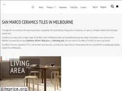 Sites similar to sanmarcoceramics.com.au