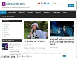 Sites similar to sanmarcos.live