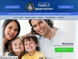 Sites similar to sanmarcosfamilydentistry.com