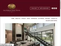 Sites similar to sanmarcosirondoors.com