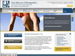 Sites similar to sanmarcosorthopedic.com