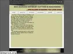 Sites similar to sanmarcoswaterjet.com