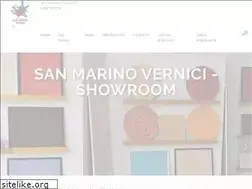 Sites similar to sanmarinovernici.com