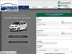 Sites similar to sanmartinrentacar.cl