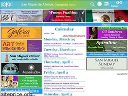 Sites similar to sanmigueldeallendeevents.com