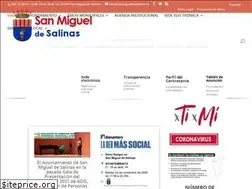 Sites similar to sanmigueldesalinas.es
