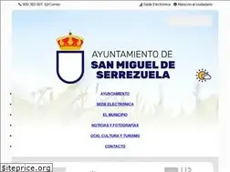 Sites similar to sanmigueldeserrezuela.es