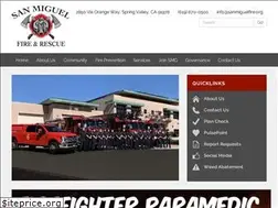 Sites similar to sanmiguelfire.net