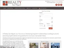 Sites similar to sanmiguelrealestate.com