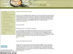 Sites similar to sanningenomislam.se