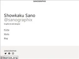 Sites similar to sanographix.github.io