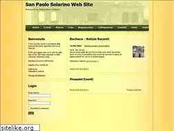 Sites similar to sanpaolosolarino.org