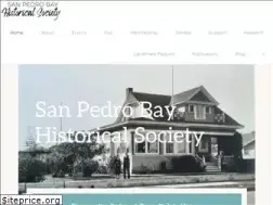 Sites similar to sanpedrobayhistoricalsociety.com