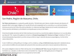 Sites similar to sanpedrodeatacama-chile.com