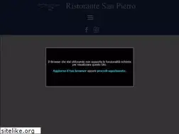 Sites similar to sanpietroristorante.it