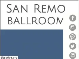 Sites similar to sanremoballroom.com.au