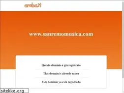 Sites similar to sanremomusica.com