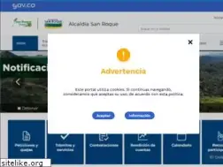 Sites similar to sanroque-antioquia.gov.co