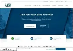 Sites similar to sans.org