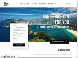 Sites similar to sansebastianforyou.com