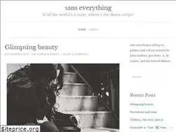 Sites similar to sanseverything.wordpress.com