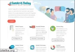Sites similar to sanskrit.today