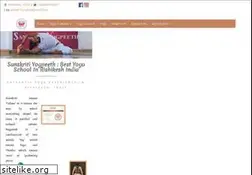 Sites similar to sanskritiyogpeeth.org