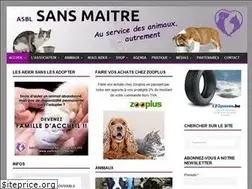 Sites similar to sansmaitre.be