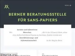 Sites similar to sanspapiersbern.ch