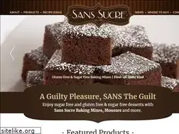Sites similar to sanssucrefoods.com