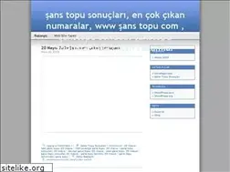 Sites similar to sanstopusonuclari.wordpress.com