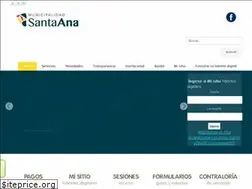 Sites similar to santaana.go.cr
