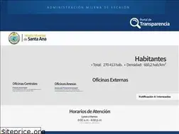 Sites similar to santaana.gob.sv