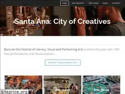 Sites similar to santaanaarts.org