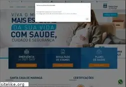 Sites similar to santacasamaringa.com.br