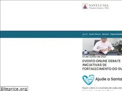 Sites similar to santacasamontesclaros.com.br