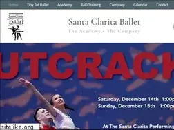 Sites similar to santaclaritaballet.net