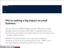 Sites similar to santacruzsbdc.org