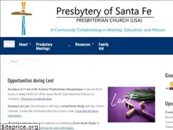 Sites similar to santafepresbytery.org