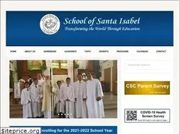 Sites similar to santaisabelsaints.org