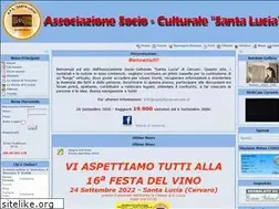 Sites similar to santaluciacervaro.it