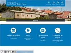 Sites similar to santamariadelashoyas.es