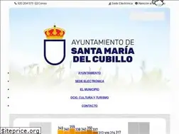 Sites similar to santamariadelcubillo.es