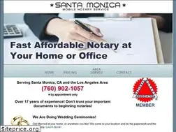 Sites similar to santamonicamobilenotary.com