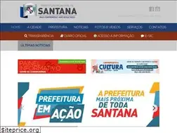 Sites similar to santana.ba.gov.br
