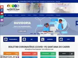Sites similar to santanadocariri.ce.gov.br