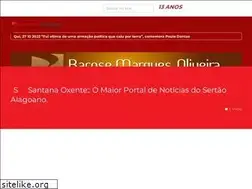 Sites similar to santanaoxente.net