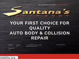 Sites similar to santanasautobody.com